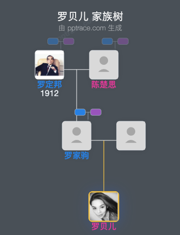 罗贝儿 家族树全览