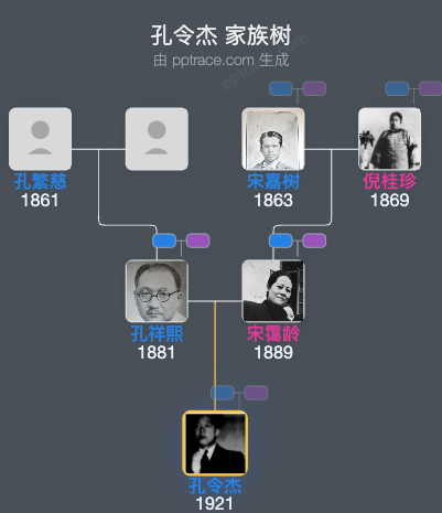 孔令杰 家族树全览