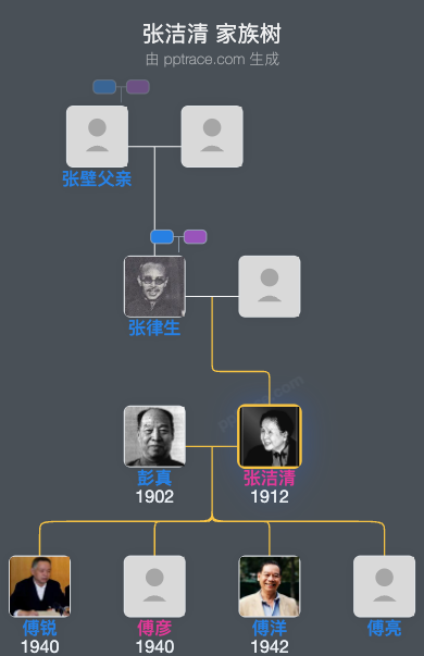 张洁清 家族树全览