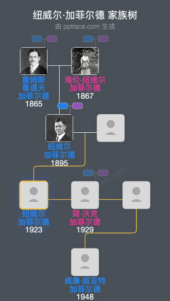 纽威尔·加菲尔德家族树全览