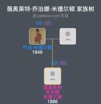 薇奥莱特·乔治娜·米德尔顿家族树全览