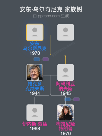 安东·乌尔奇尼克家族树全览