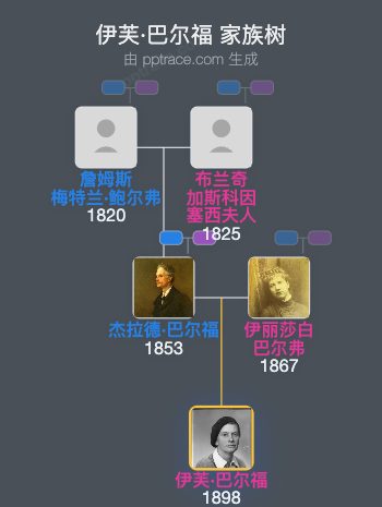 伊芙·巴尔福家族树全览