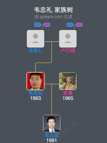 韦忠礼家族树全览