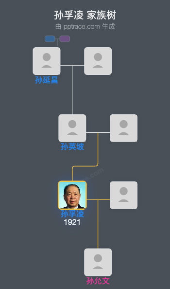 孙孚凌 家族树全览