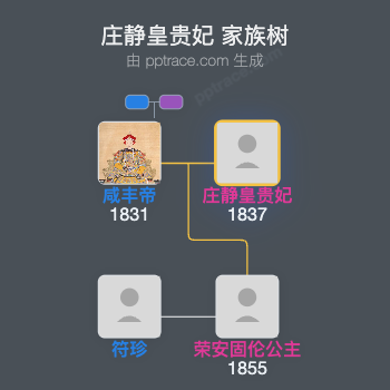 庄静皇贵妃家族树全览