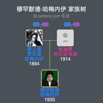 穆罕默德·哈梅内伊家族树全览