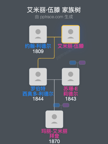 艾米丽·伍滕家族树全览