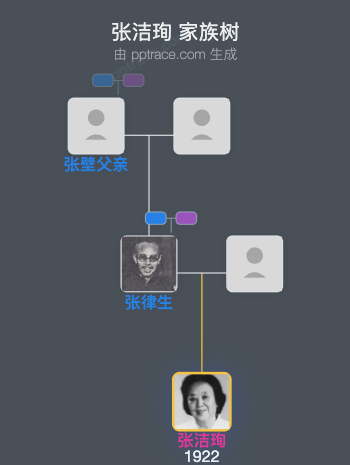 张洁珣 家族树全览