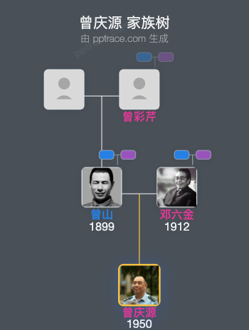 曾庆源 家族树全览