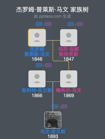 杰罗姆·普莱斯·马文家族树全览