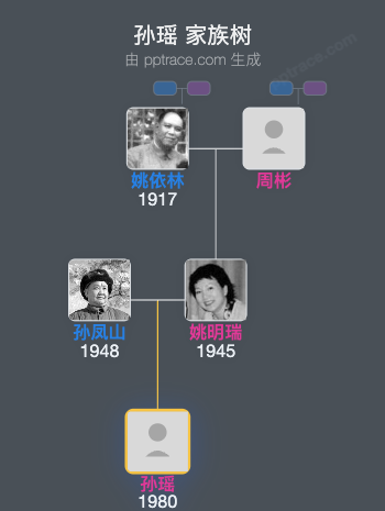 孙瑶 家族树全览