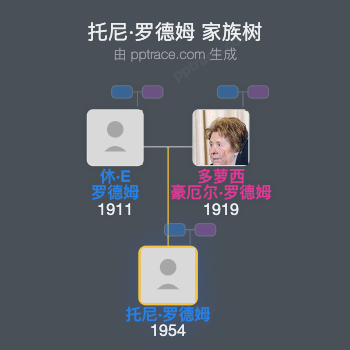 托尼·罗德姆 家族树全览