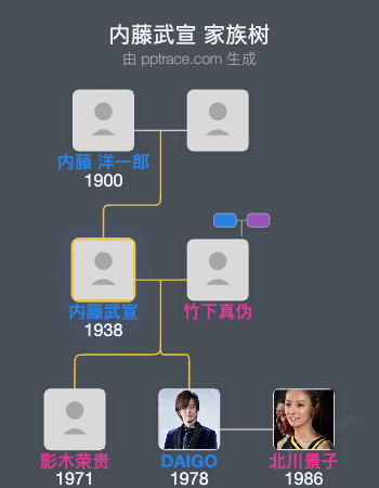 内藤武宣家族树全览