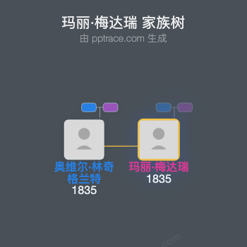 玛丽·梅达瑞家族树全览