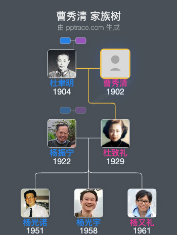 曹秀清家族树全览