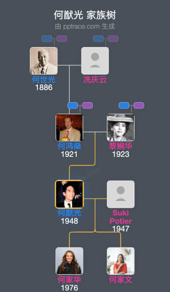 何猷光 家族树全览