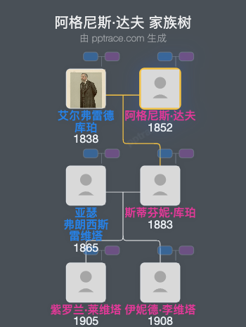 阿格尼斯·达夫家族树全览