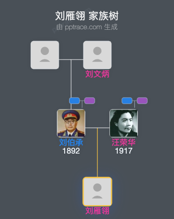 刘雁翎 家族树全览