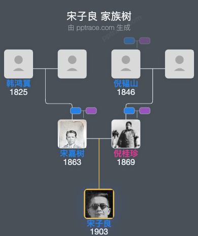 宋子良 家族树全览