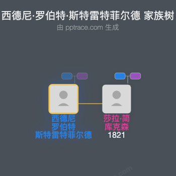 西德尼·罗伯特·斯特雷特菲尔德家族树全览