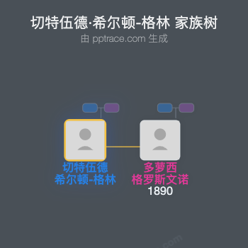 切特伍德·希尔顿-格林家族树全览