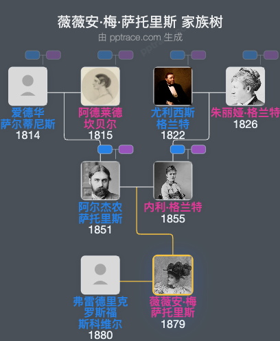 薇薇安·梅·萨托里斯家族树全览