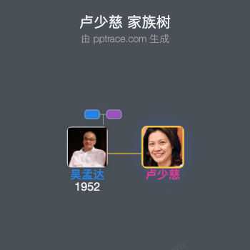 卢少慈 家族树全览