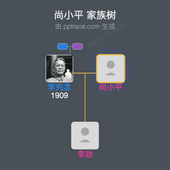 尚小平 家族树全览