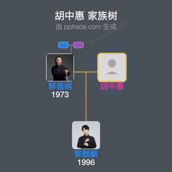 胡中惠 家族树全览