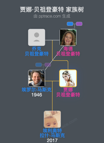 贾娜·贝祖登豪特 家族树全览