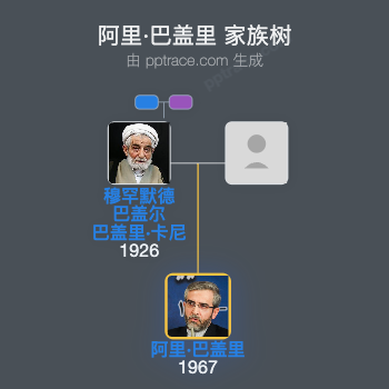 阿里·巴盖里家族树全览