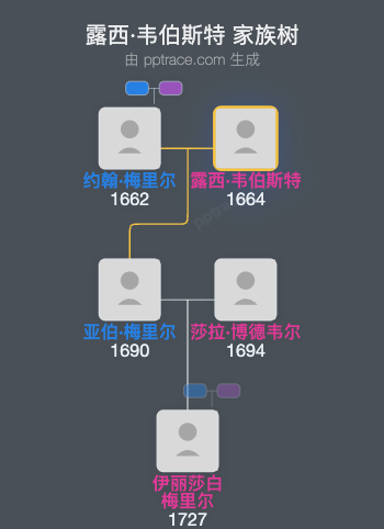 露西·韦伯斯特家族树全览