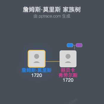 詹姆斯·莫里斯家族树全览
