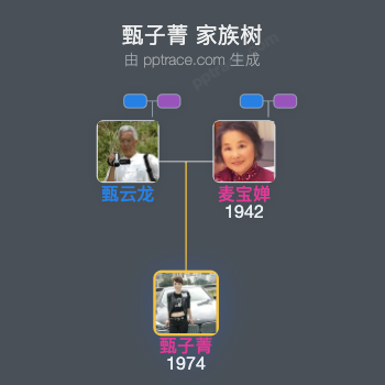 甄子菁 家族树全览