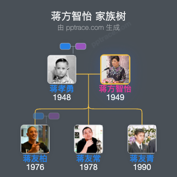 蒋方智怡 家族树全览