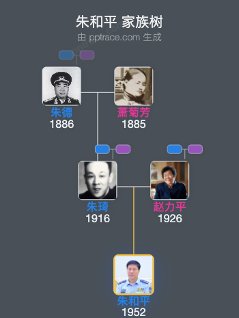 朱和平 家族树全览