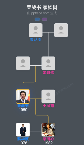 栗战书 家族树全览