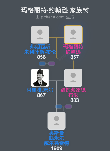 玛格丽特·约翰逊家族树全览