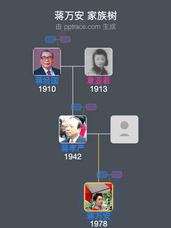 蒋万安 家族树全览