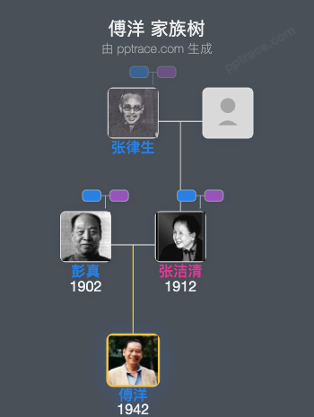 傅洋 家族树全览