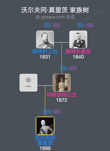 沃尔夫冈·莫里茨家族树全览