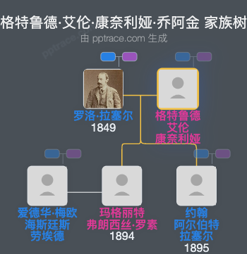 格特鲁德·艾伦·康奈利娅·乔阿金家族树全览