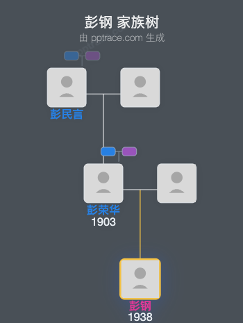 彭钢 家族树全览