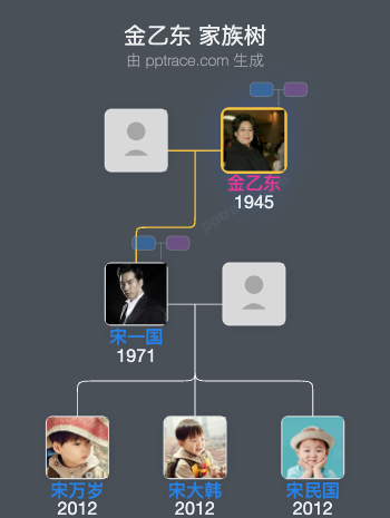 金乙东 家族树全览