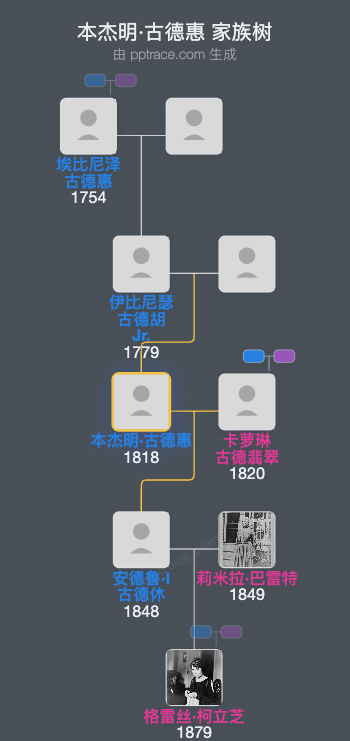 本杰明·古德惠家族树全览