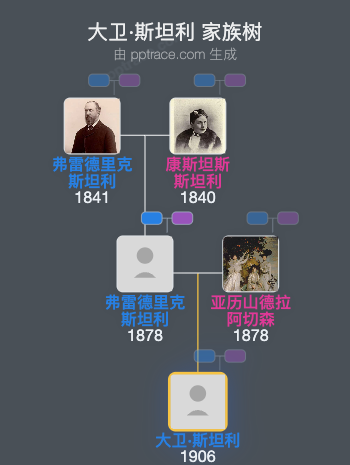大卫·斯坦利家族树全览