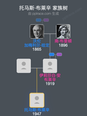 托马斯·布莱辛家族树全览