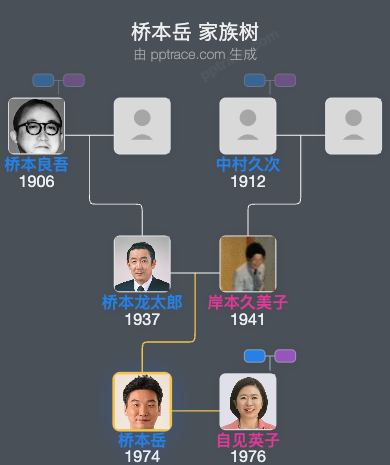 桥本岳家族树全览