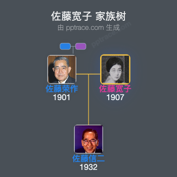 佐藤宽子家族树全览